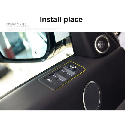 Interior Door Window Switch Buttons Cover Trim For Range Rover Sport 2014-2018