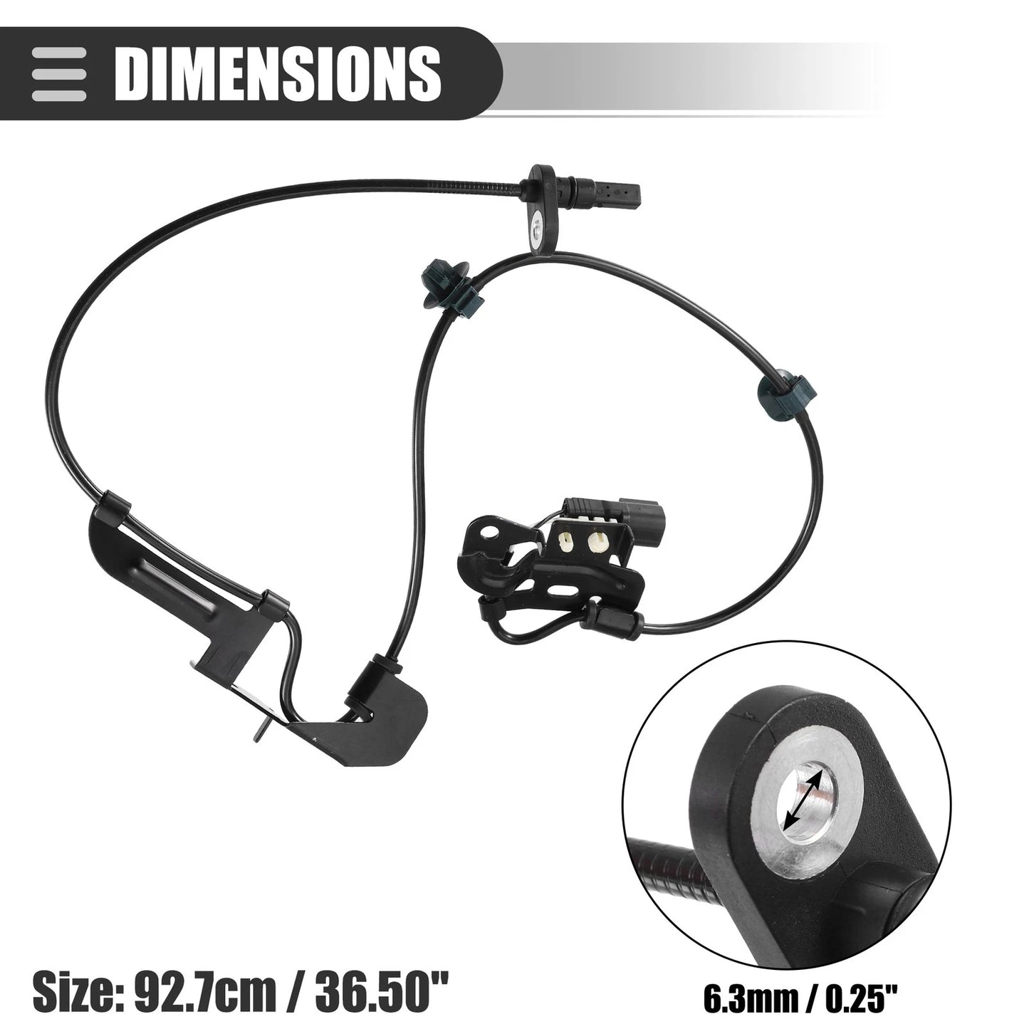 Front Right ABS Wheel Speed Sensor for Ford Ranger (2012-2022)