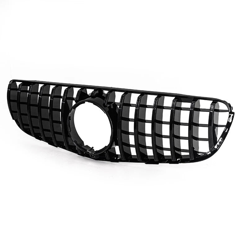 GT Front Grille Black for Mercedes Benz GLC X253 GLC300 GLC350 (2015-2019)