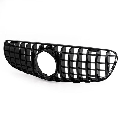 GT Front Grille Black for Mercedes Benz GLC X253 GLC300 GLC350 (2015-2019)