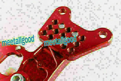 Racing Rearset Footpegs for Honda 929 954 - Adjustable Red (2000-2003)