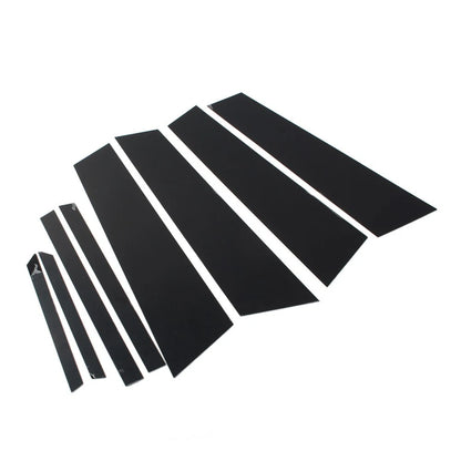 Bright Black Car Door Window Pillar Post Cover Trim for BMW X2 F39 (2018-2021)