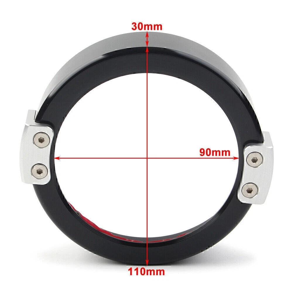 Speedometer Gauge Cover for Honda REBEL CMX300 (2021) - Aluminum Ring Guard