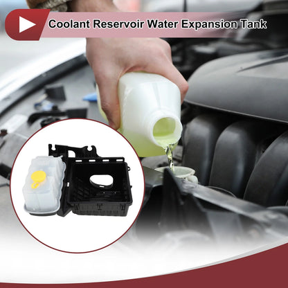 Coolant Expansion Overflow Tank with Cap for Ford F-150, Lincoln Mark LT (2004-2008)