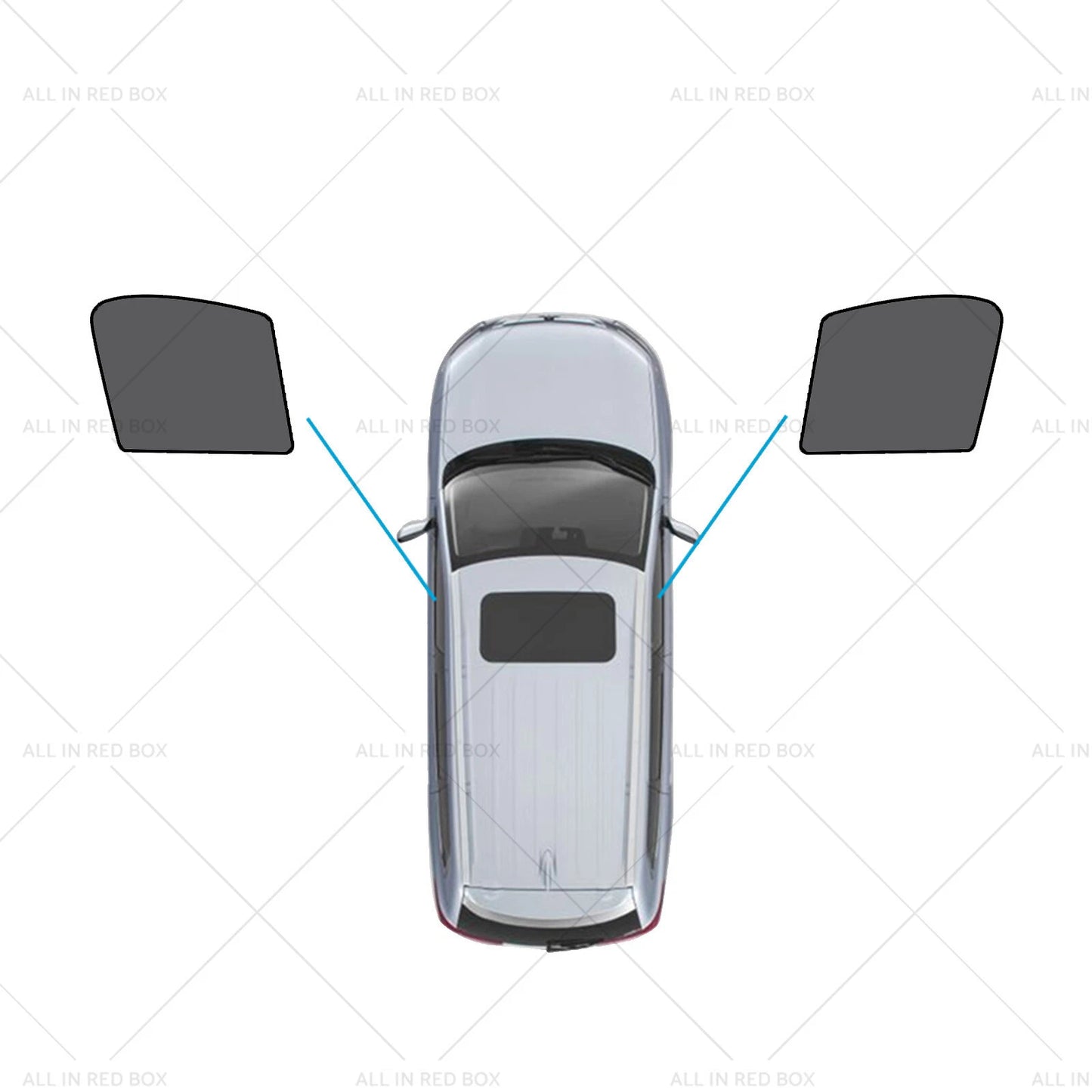 Magnetic Mesh Sun Blind Shades for Audi Q3 (2011-2018)