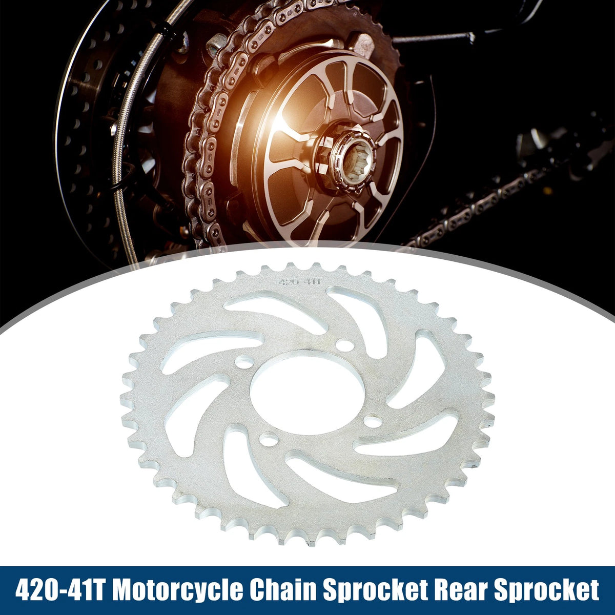 Sprocket / 52mm 41T / Rear Sprocket for Dirt Bike