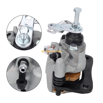 Rear Right Brake Caliper W/ Pads for KAWASAKI KAF820 Mule Pro FX FXT DX DXT