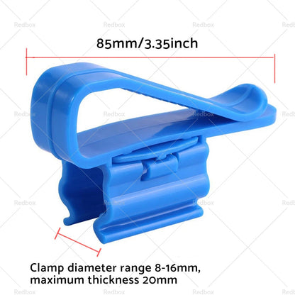 Aquarium Fish Tank Mount Pipe Filtration Clips for Hose Clamp Holder