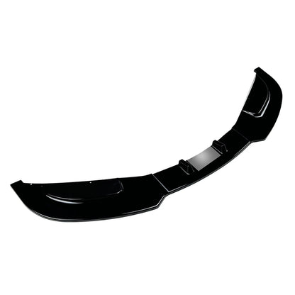 3 x Front Bumper Spoiler Lip for BMW 3 Series E92 E93 (2006-2013) Gloss Black