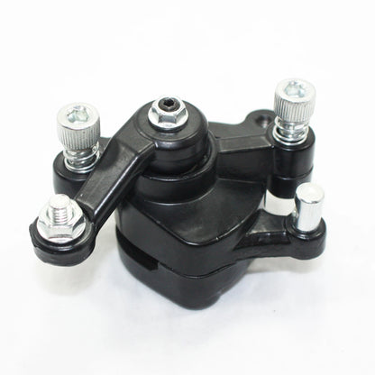 Left Disc Brake Caliper + Pads for 43cc 49cc Mini PIT Dirt Quad Bike