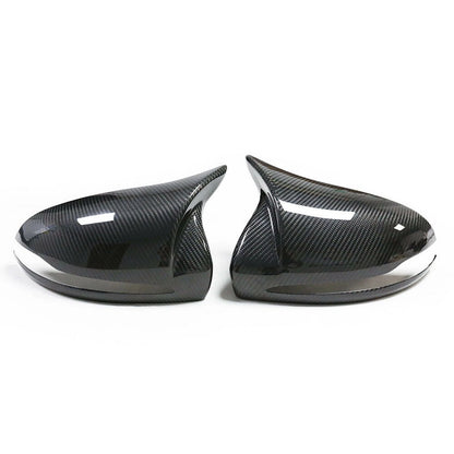Carbon Fiber Rear Side Mirror Covers for Mercedes Benz W205 (2015-2023)