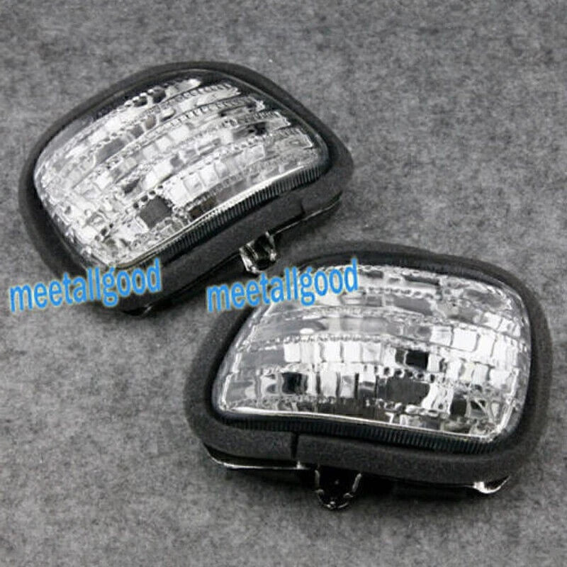 Clear Front Turn Signal Lights for 2001-2017 Honda GL1800 Goldwing (2001-2017)