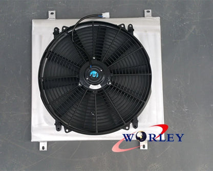 Aluminum Radiator Shroud & Fan for Holden Commodore VB VC VH VK V8 (1979-1986)