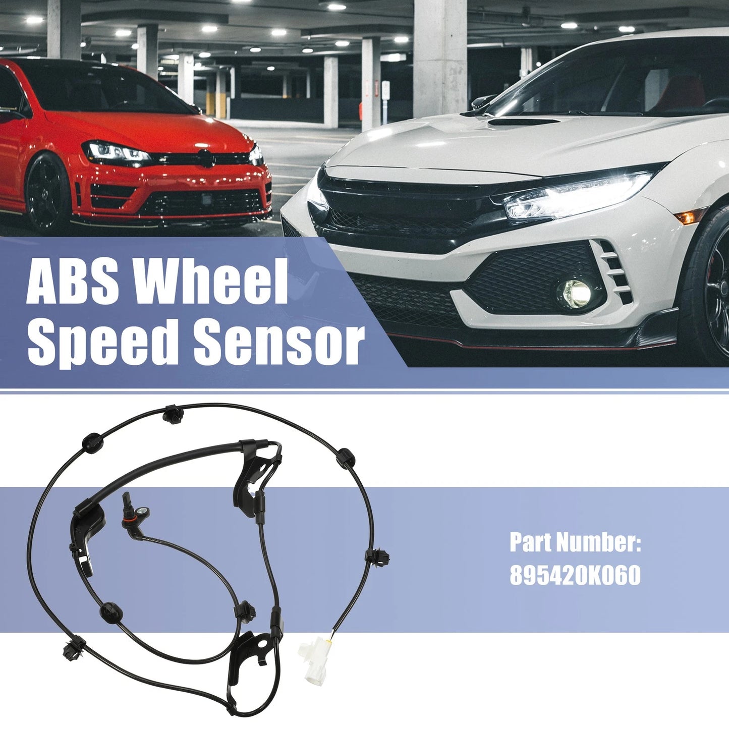 Front Right ABS Wheel Speed Sensor for Toyota Hilux VIII Pickup (2015-2022)
