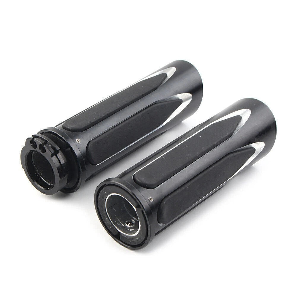 Soft Touch Hand Grips for Harley Touring Street Road Glide Electra Glide