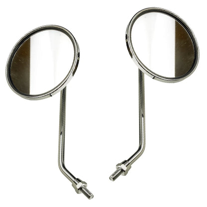 Vintage Style Mirrors for Honda Z50 ST50 ST70 CH50 CH70 CL70 CT90 CB100