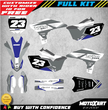Custom Decal Kit for Yamaha YZF 250 (2010-2013) - SHADES STYLE Stickers