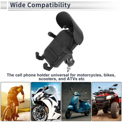 Phone Mount Holder / 4.7-7.2 in / Rearview Mirror Mount for Motorcycle