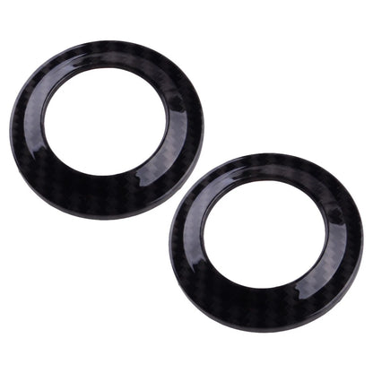 Carbon Fiber A Pillar Speaker Frame Cover Trim for Jeep Wrangler JK (2007-2018)