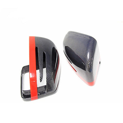 Carbon Fiber Mirror Covers for G-Class AMG G63 W463, GLE 46, M-Class W166 (2019-2023)