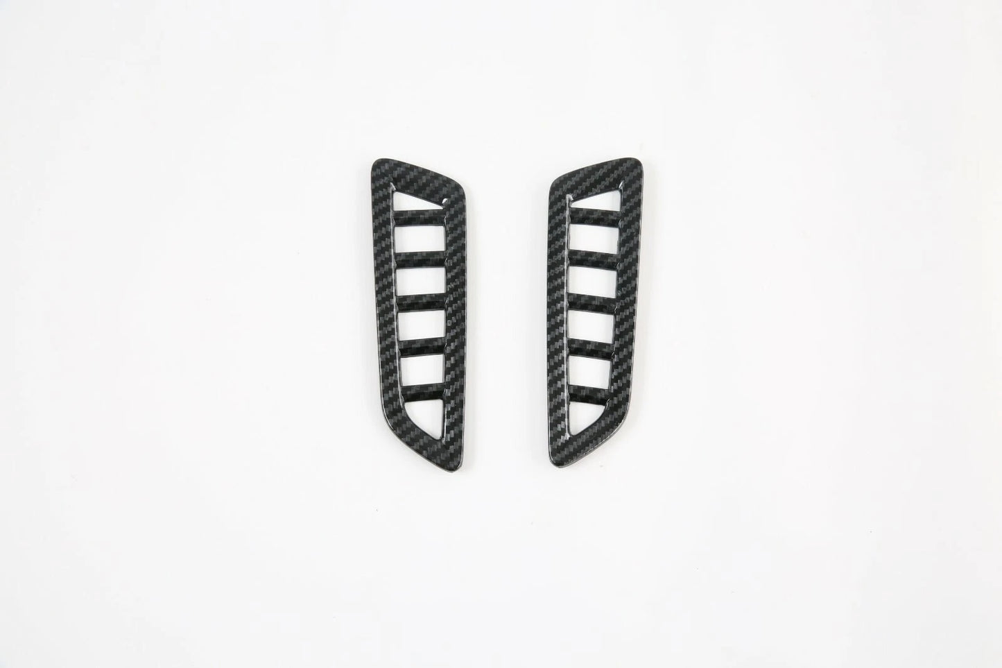 Carbon Fiber Look Front Console Air Vent Cover Trim for KIA SORENTO (2021-2023)