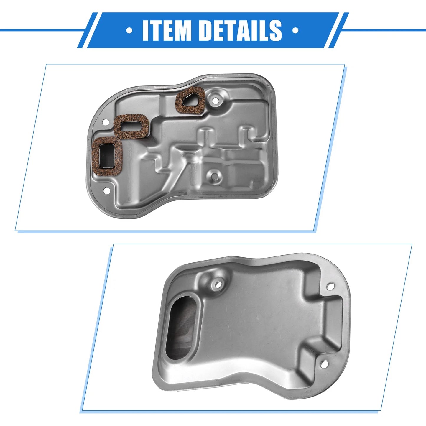 Transmission Filter for Toyota Supra (1993-1998) Durable Metal Silver Tone