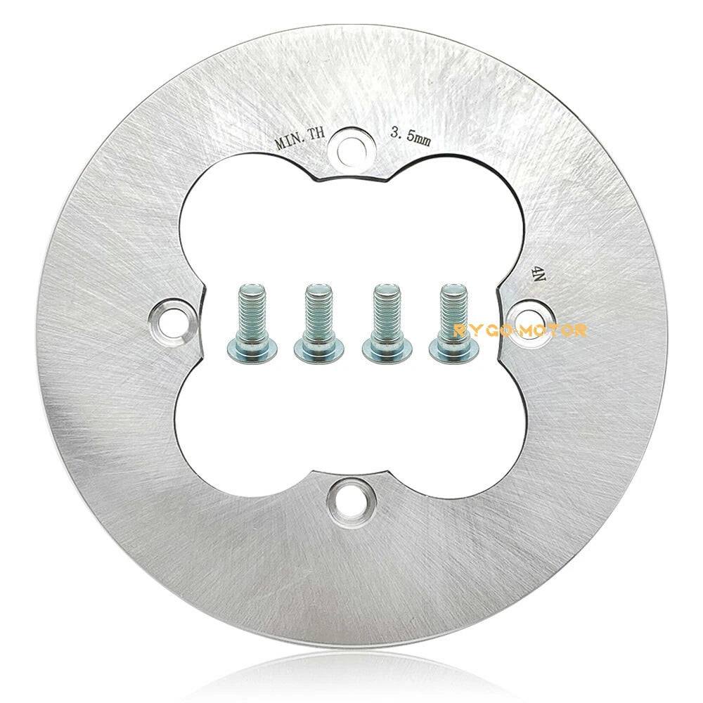 Rear Brake Disc Rotor W/Stud Bolts for Suzuki Quadsport Z400 (2003–2014)