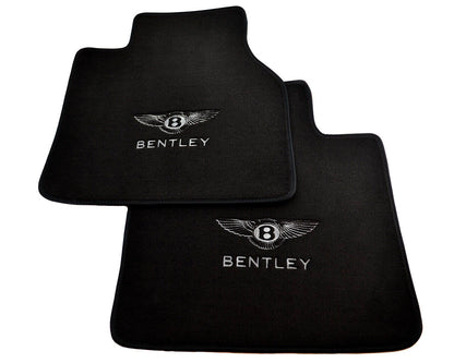 Tailored Black Floor Mats for Bentley Flying Spur