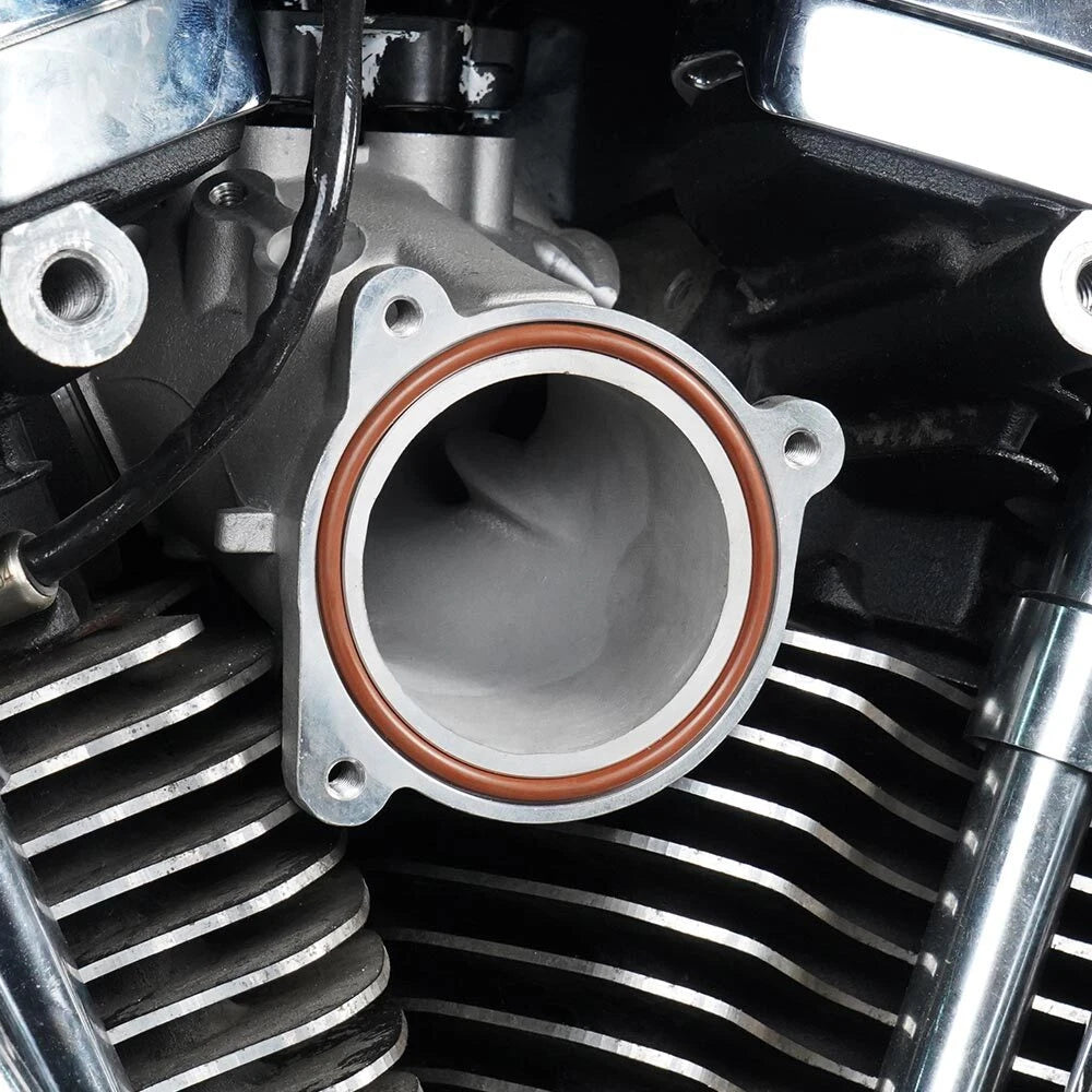 55mm Intake Manifold M8 High Flow for Harley Fat Bob/Fat Boy (2018-2020)