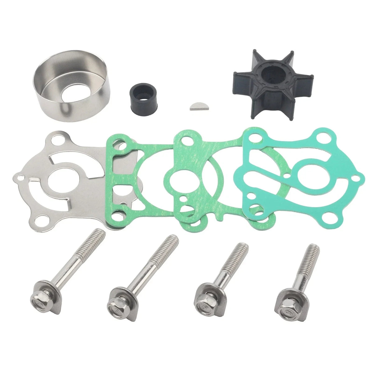 Water Pump Impeller Kit for Yamaha 40-50HP 2-Stroke Outboard