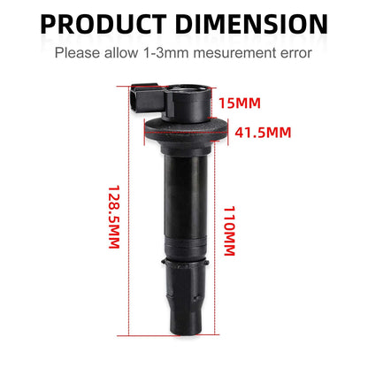Ignition Coil 4 pcs for Yamaha YZF-R6 1999-2002