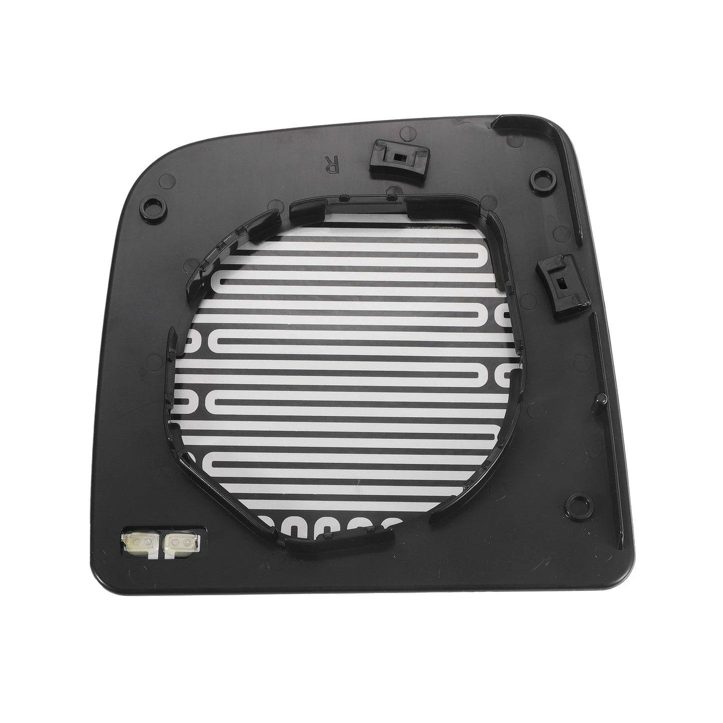 White Heated Right Upper Side Mirror Glass for Nissan Titan (2004-2015)