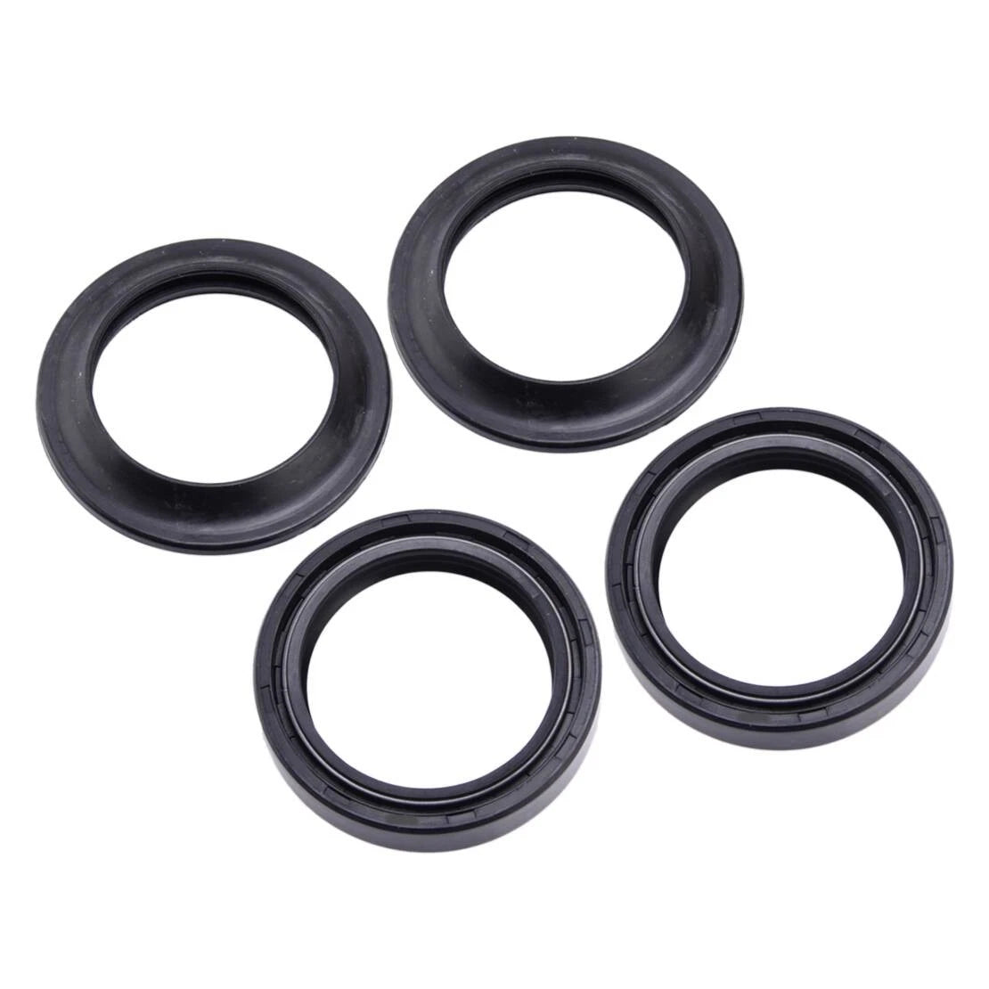 Front Fork Oil Dust Gasket Set for Suzuki Intruder VS750, VS800 (1990-2004)