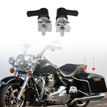 4pcs System Lock Fastener Bolt Nut for Harley Davidson Road King Police