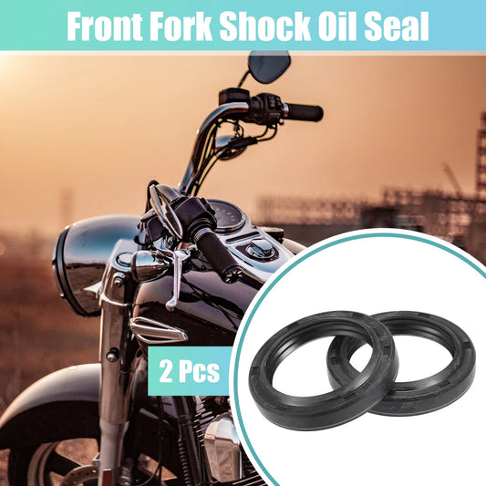 2 x 39mmx51mmx8mm Front Fork Shock Oil Seal for Kawasaki ZR550