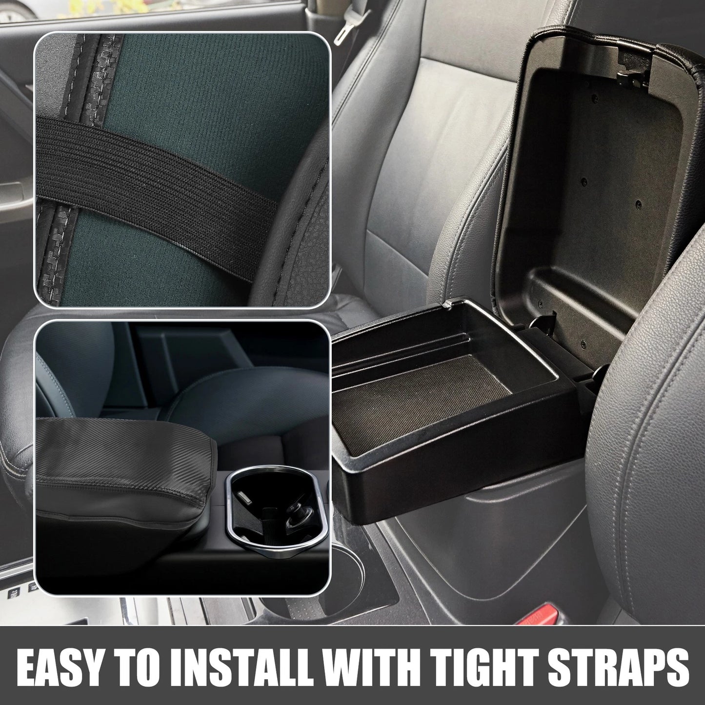 Faux Leather Armrest Cover for Toyota Camry (2007-2011)