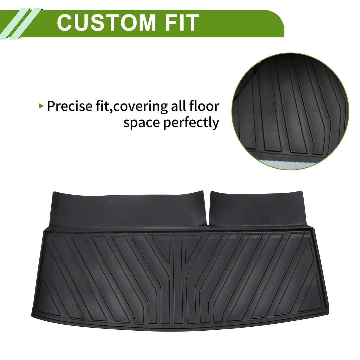 Cargo Liner Rear Trunk Mat for Ford Expedition, Lincoln Navigator (2018-2024)