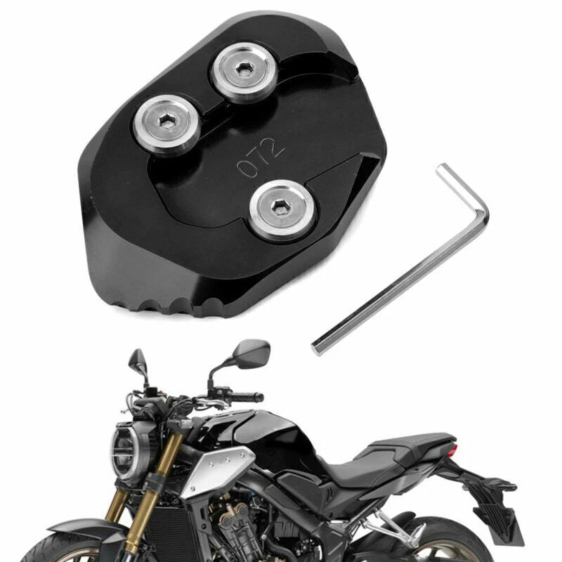 CNC Side Stand Plate for Honda CB1000R (2018-2019) Black