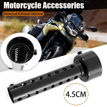 45mm Black Universal Motorcycle Exhaust Can Silencer Muffler for Various Models