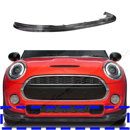 Carbon Fiber Front Bumper Lip for Mini Cooper S F56 F57 F55 2014-2020