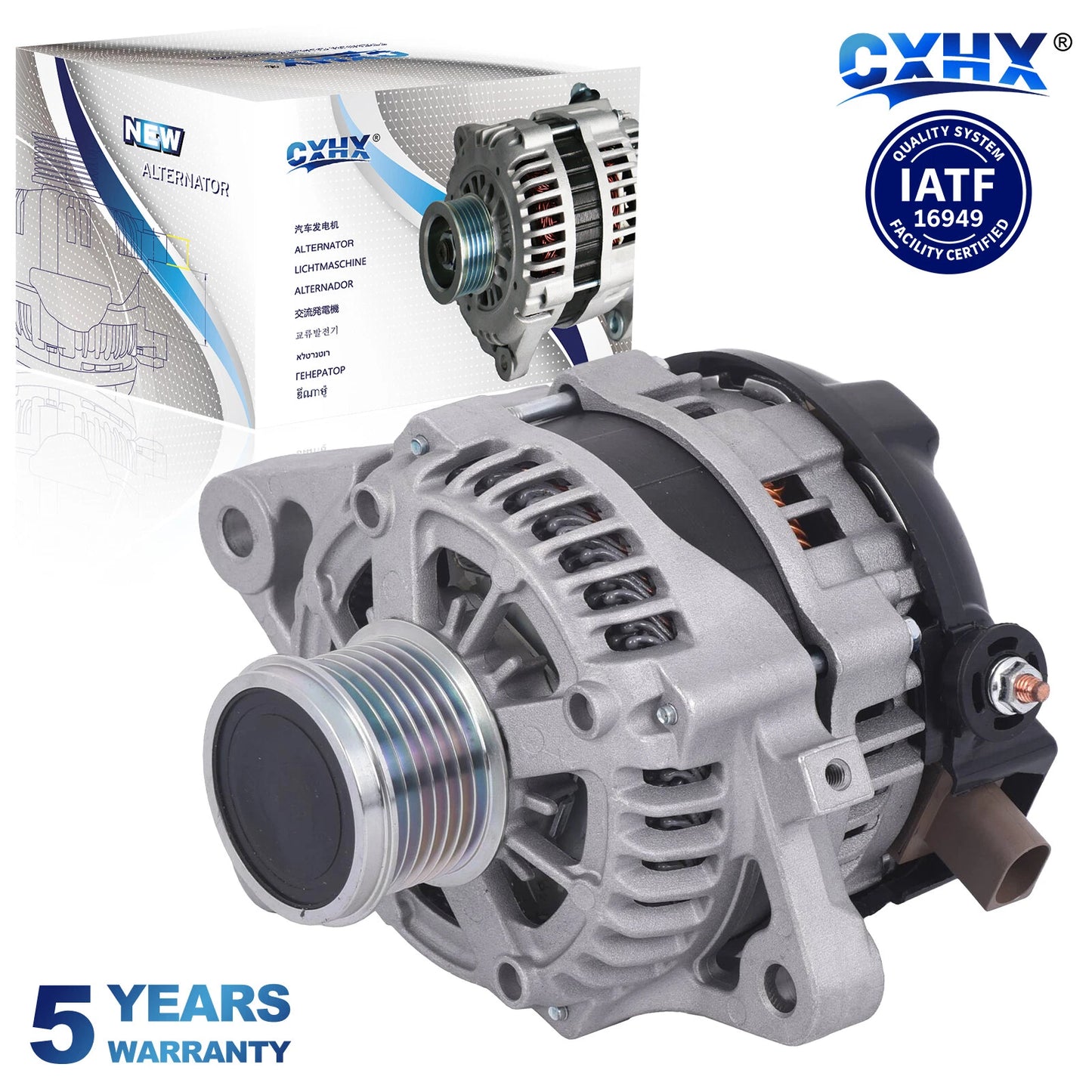 New Alternator for Toyota HiAce/Commuter TRH223R 2.7L Petrol (2015-2019)