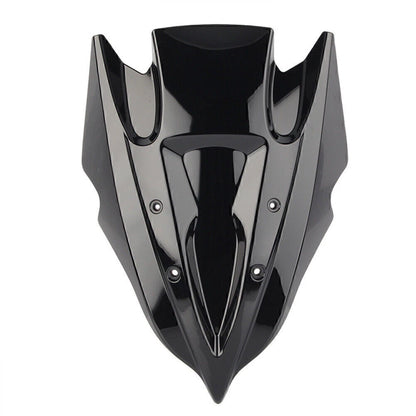 Double Bubble Windshield for Kawasaki Z250 Z300 (2013-2017) Black