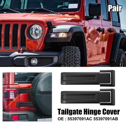 Rear Upper Lower Bracket Covers for Jeep Wrangler (2011-2018)