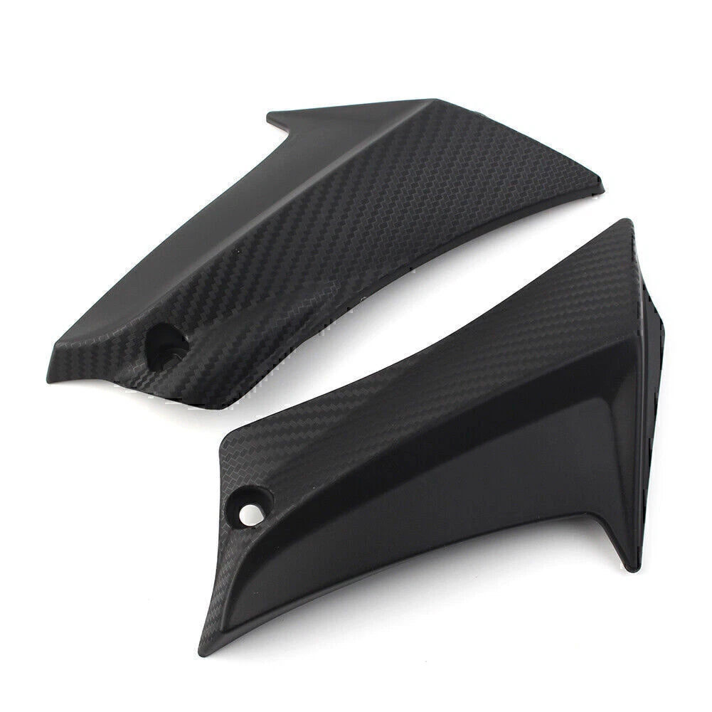 Black Air Duct Tube Covers for KAWASAKI Ninja ZX6R ZX636D/C (2005-2006)