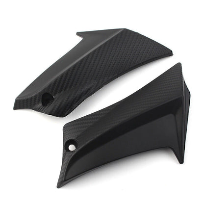Black Air Duct Tube Covers for KAWASAKI Ninja ZX6R ZX636D/C (2005-2006)