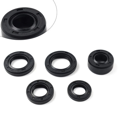 5Pcs Engine Oil Seal Kit for Honda TRX70 TRX90 ATC70 C70 CL70 CRF50 Z50