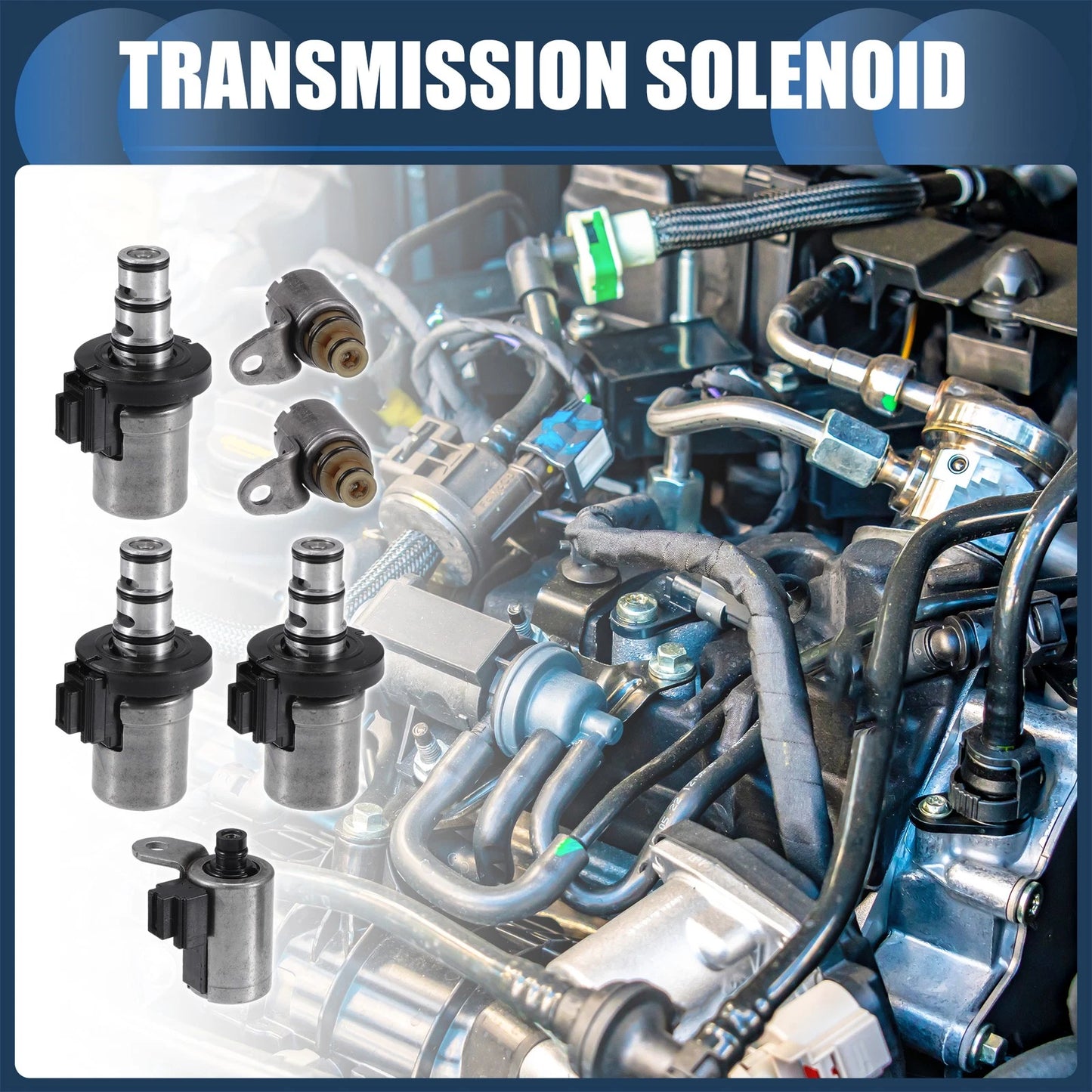 Transmission Solenoid Set for Mazda CX-7, Ford Focus (2000-2012, 2012)