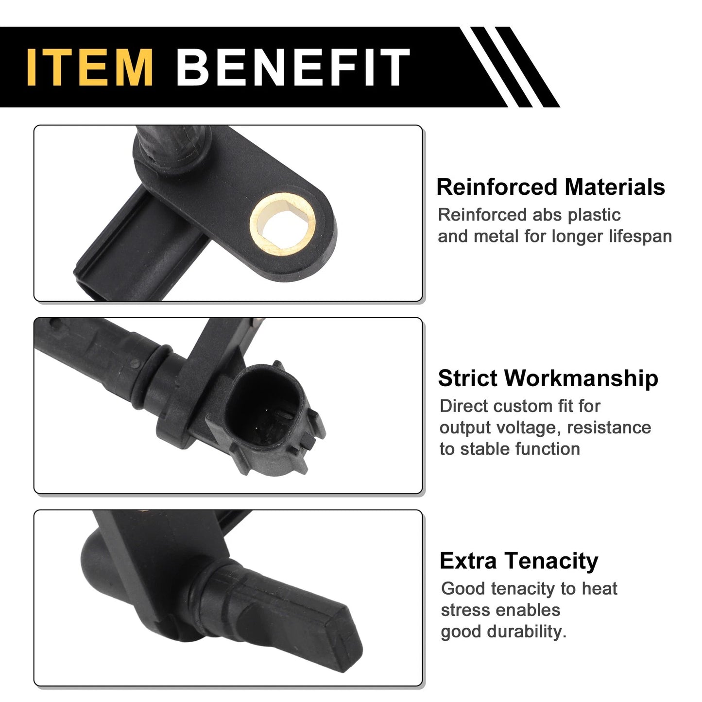 ABS Wheel Speed Sensor for Toyota Tundra Front Right Rear Right