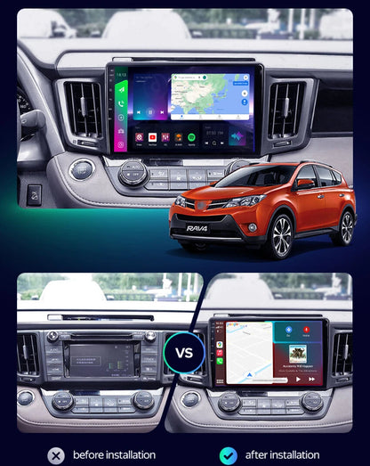 9'' Car Stereo Radio Head Unit for Toyota Rav4 (2013-2018)