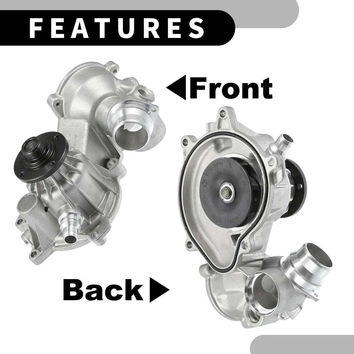 Water Pump for BMW 745I, 745LI (2002-2003) - High-Quality Replacement Parts